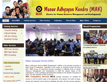 Tablet Screenshot of manavadhyayankendra.org